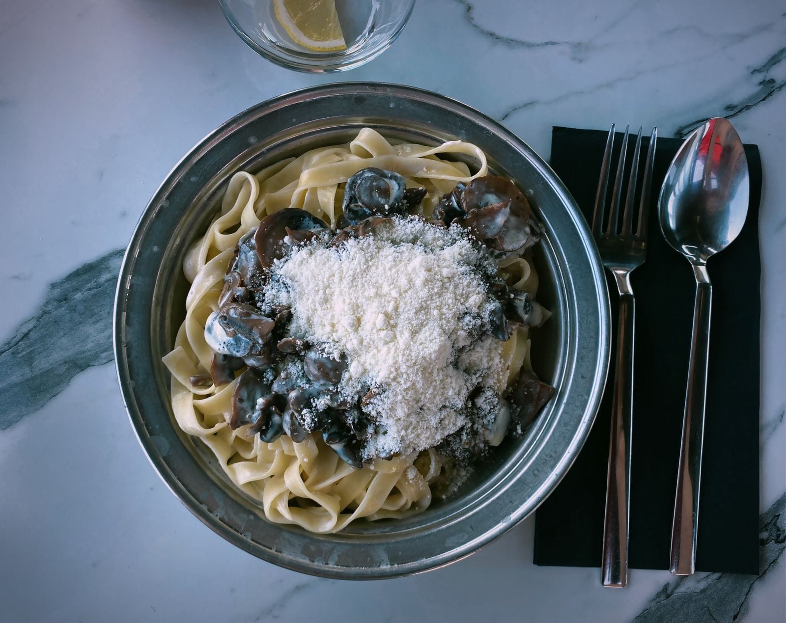 Chestnut Mushroom Ragù — gourmet mushroom recipe from Hoplite Farm